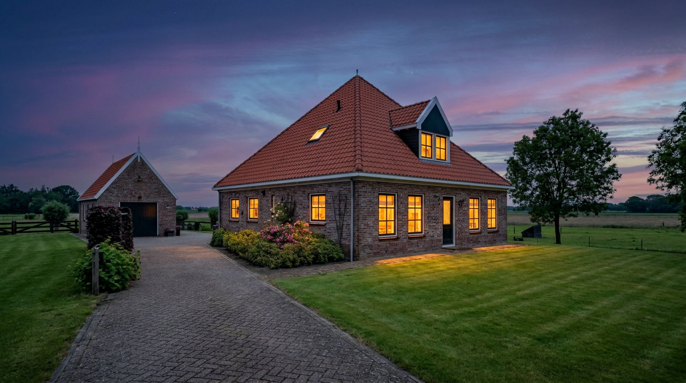 Moderne geïsoleerde woning